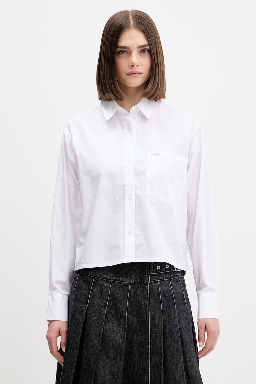 Guess Jeans cămașă din bumbac