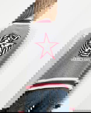 Guess Jeans cardigan din amestec de lână