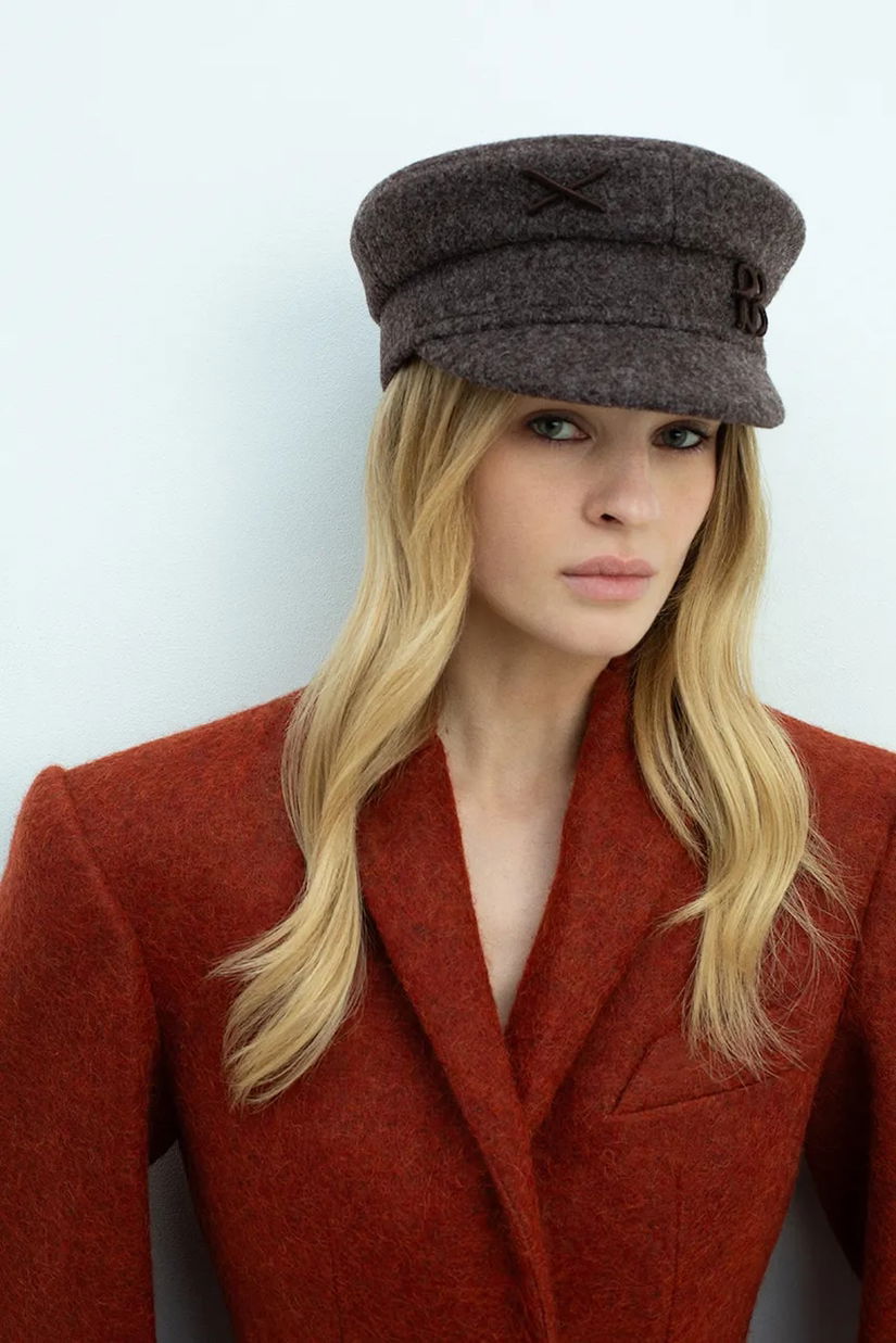 Ruslan Baginskiy basca Ruslan Baginskiy Logo-embellished Baker Boy Cap