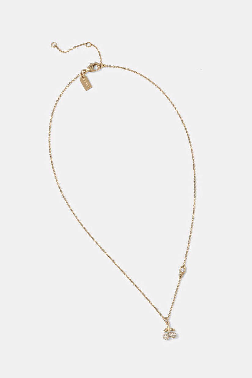 Coach colier de damă din metal cu cristal