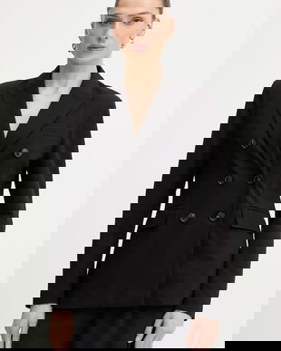 Silvian Heach sacou cu două rânduri de nasturi de femei FATISE