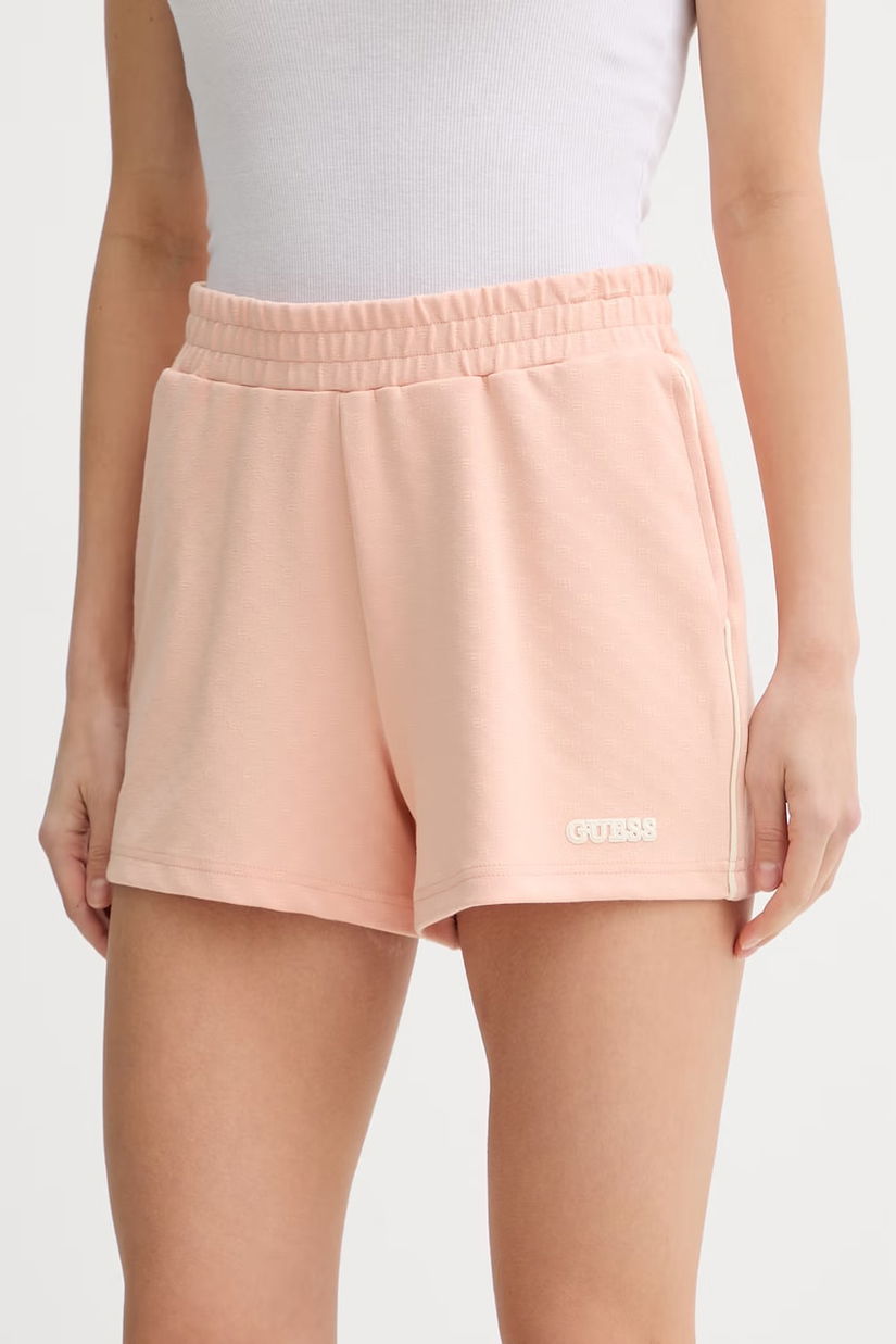 Guess pantaloni scurți de trening pentru femei CLARA
