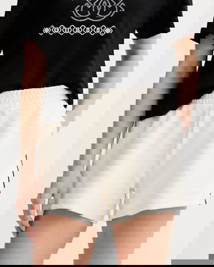 Guess pantaloni scurți de trening Femei CLARA