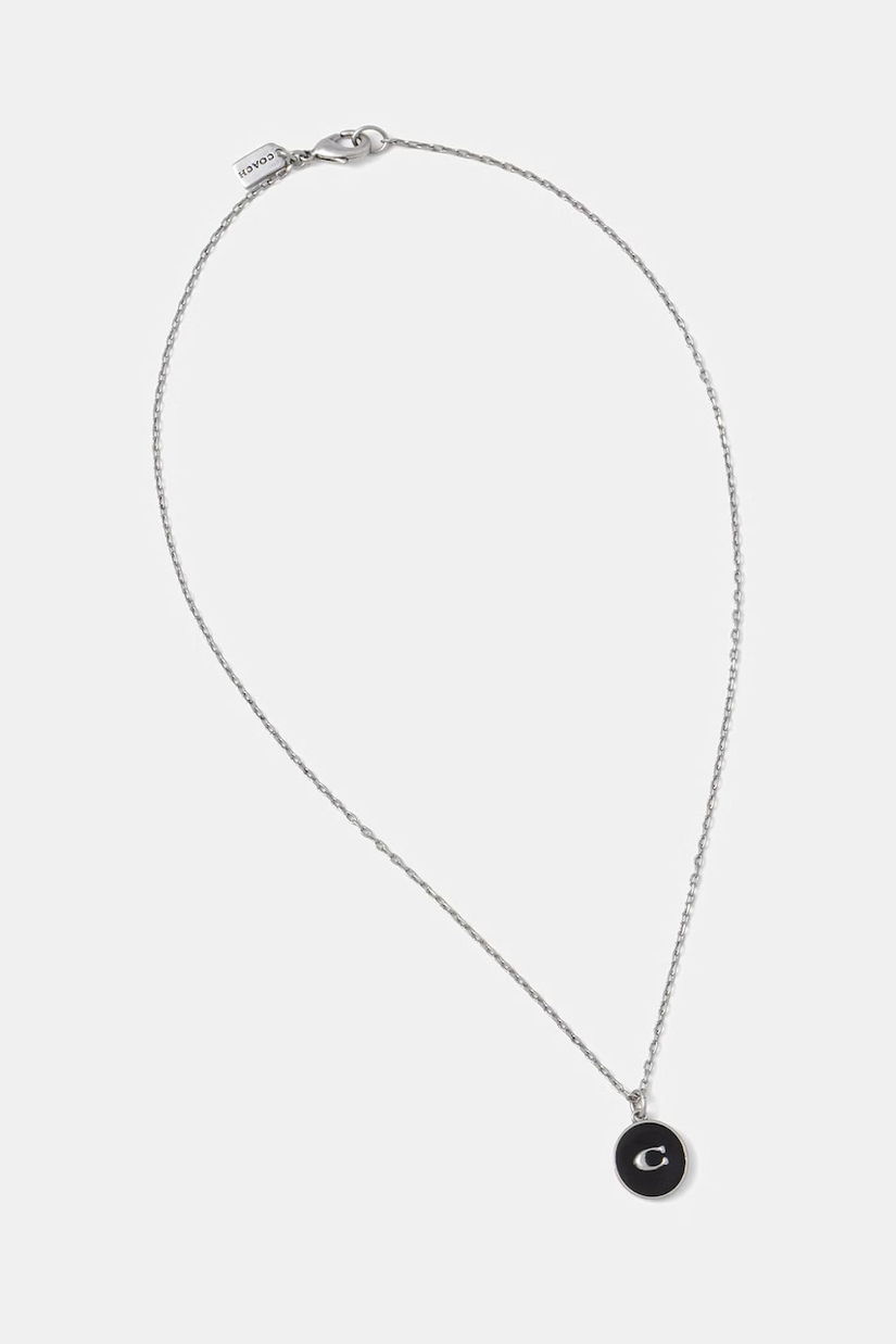 Coach colier de damă din metal fără piatră