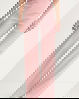 iBlues pantaloni drepți de damă din amestec de in CANALE