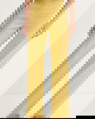 iBlues pantaloni straight de damă cu amestec de in CANALE