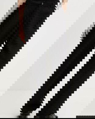 G-Star Pantaloni femei cu vâscoză Pleated chino