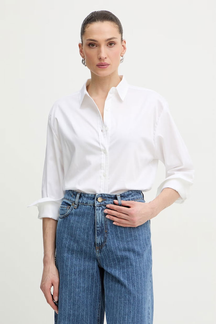 Guess Cămașă de damă din bumbac