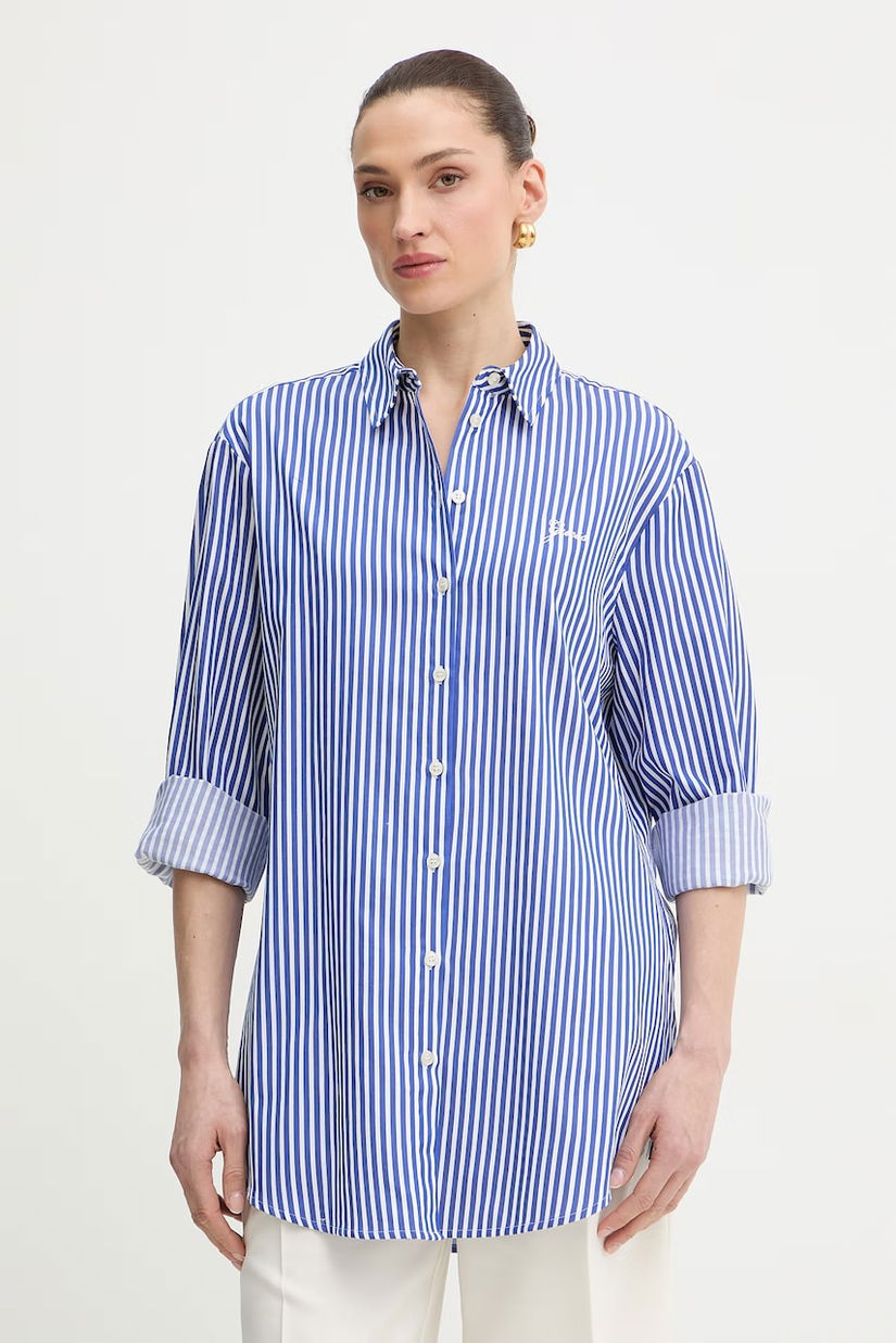 Guess Cămașă de damă din bumbac TECLA