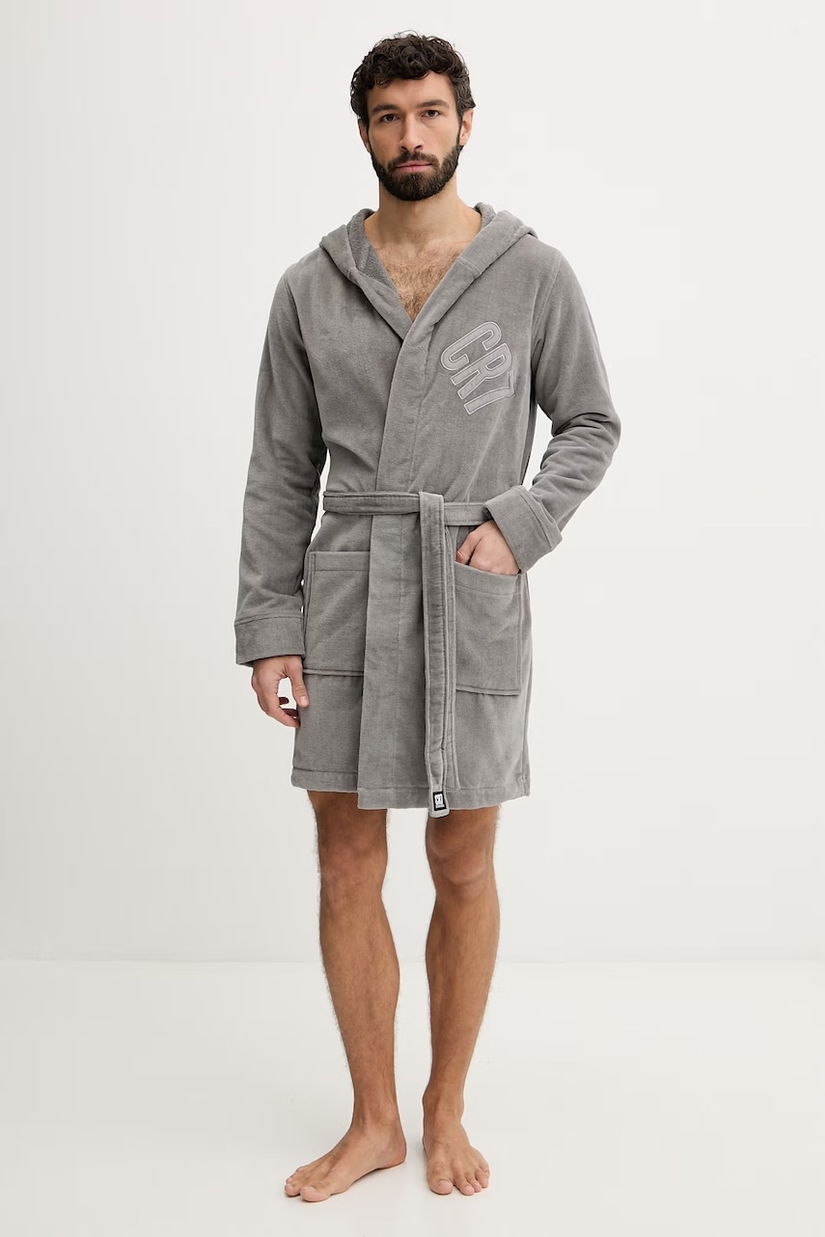 CR7 Cristiano Ronaldo Halat de baie cu glugă bărbătesc bumbac