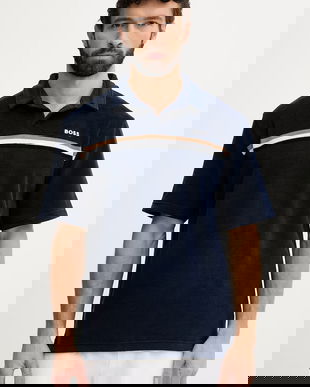 BOSS tricou de plajă Bărbați