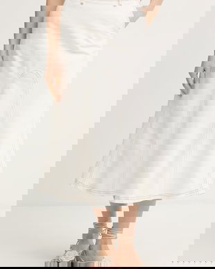 MUNTHE fustă denim BRAYLIN