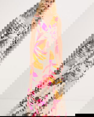 Lola Casademunt rochie de vară cu vâscoză