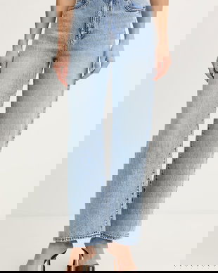 Armani Exchange blugi relaxed fit de femei