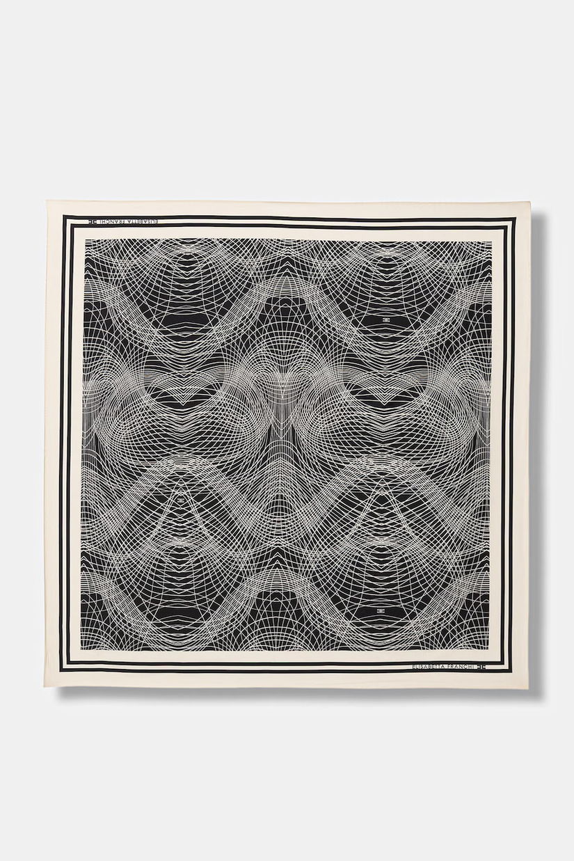 Elisabetta Franchi eșarfă de damă de mătase