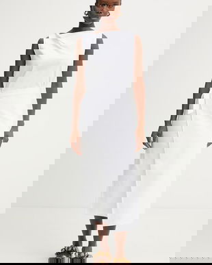 BOSS rochie de bumbac Emiaky