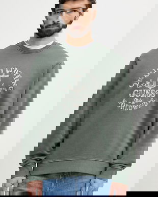 Guess hanorac de bărbați din bumbac