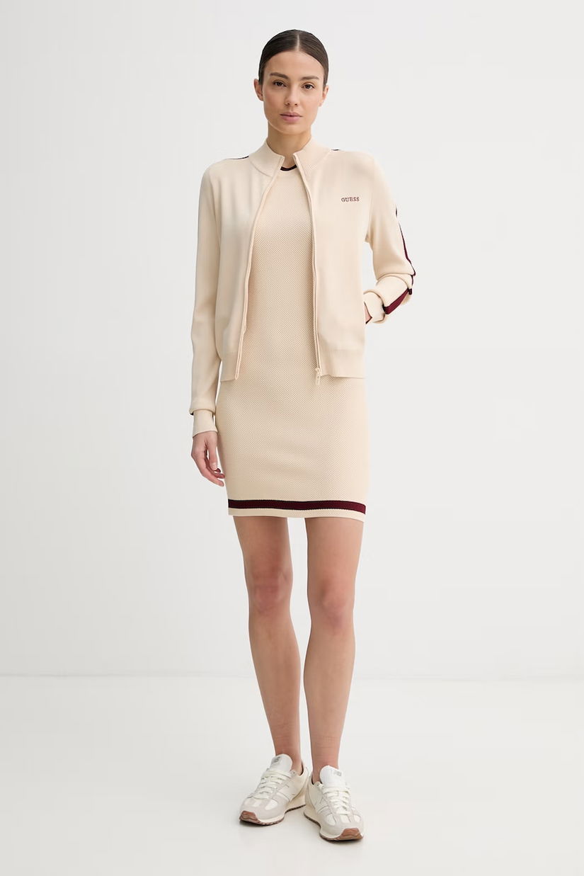 Guess hanorac cu fermoar de femei GABRY