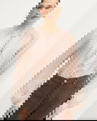 Guess bluză cu volane Femei MAELYS