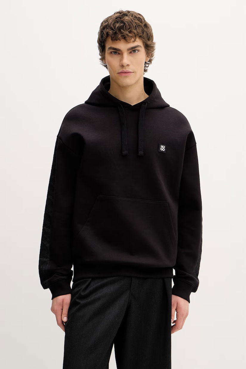 HUGO Hanorac bărbătesc din bumbac Dros