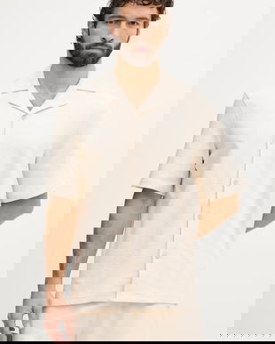 Guess cămașă bărbați din bumbac