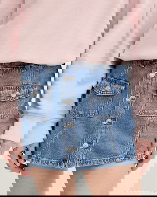 Levi's fustă de bumbac