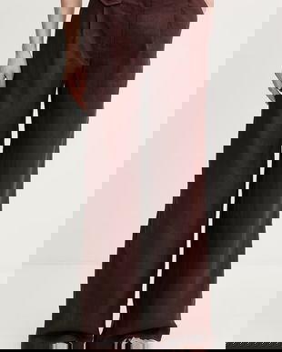 Bardot pantaloni din in