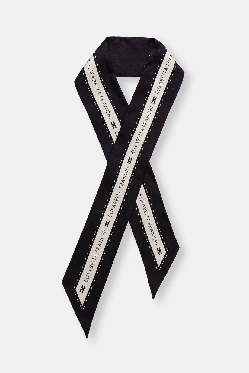 Elisabetta Franchi eșarfă de mătase