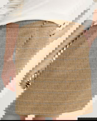 Barbour fustă cu lână Petunia