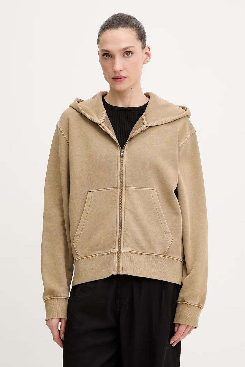 G-Star hanorac de bumbac Washed hdd zip relaxed