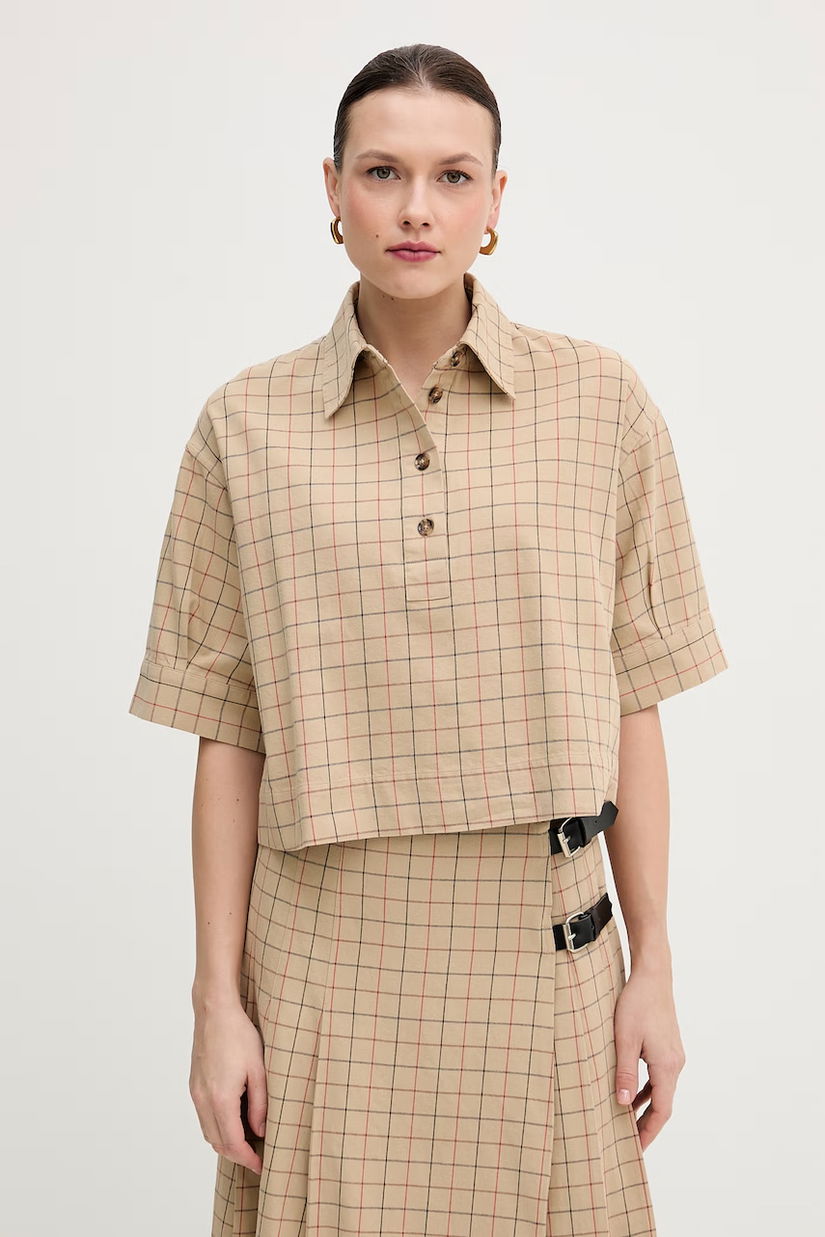 Barbour bluză din bumbac Hollington