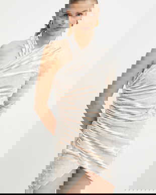 Pinko rochie de catifea