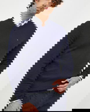 Tommy Hilfiger pulover din amestec de casmir