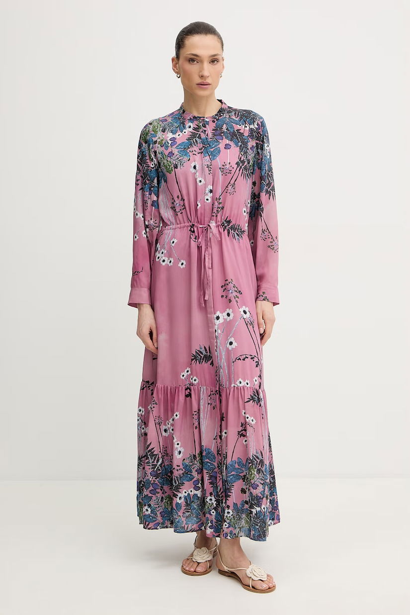 MUNTHE rochie din mătase BERNADETTE