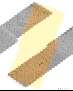 Polo Ralph Lauren fular Classic Cable Scarf