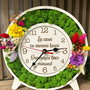 Ceas decorativ cu licheni  8 martie