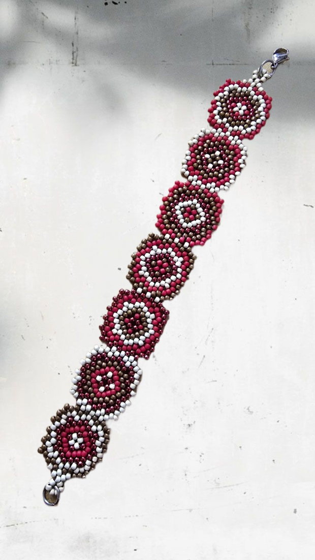 Brățară handmade Mozaic Granny