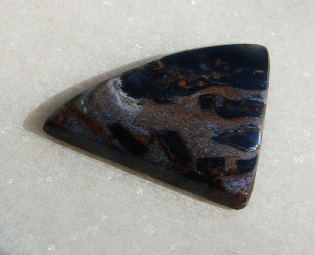 Cabochon pietersit aprox 30x20.5x4 mm