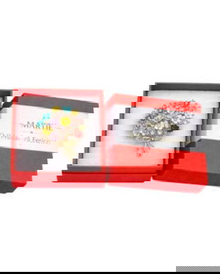 Martisor Brosa Buchet de Flori Multicolor cu Pietricele