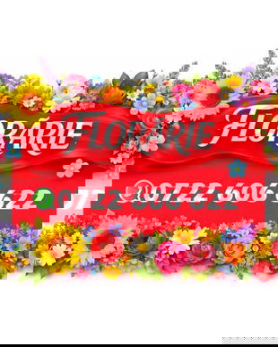 Banner Florarie PVC 440g/  110&times;150 cm &ndash; banner publicitar exterior