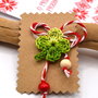 Martisor trifoi cu patru foi