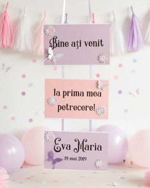 Banner Bine ați venit!  botez / aniversări