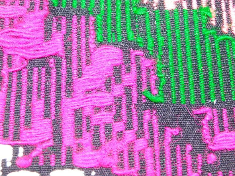 Covor original  lucrat  in totalitate manual , Transilvania,