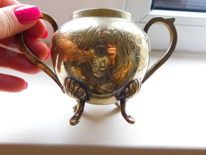 Vas  mic vintage, alama, anii 40 , autentic vintage