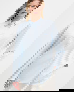 Guess cămașă de damă din bumbac