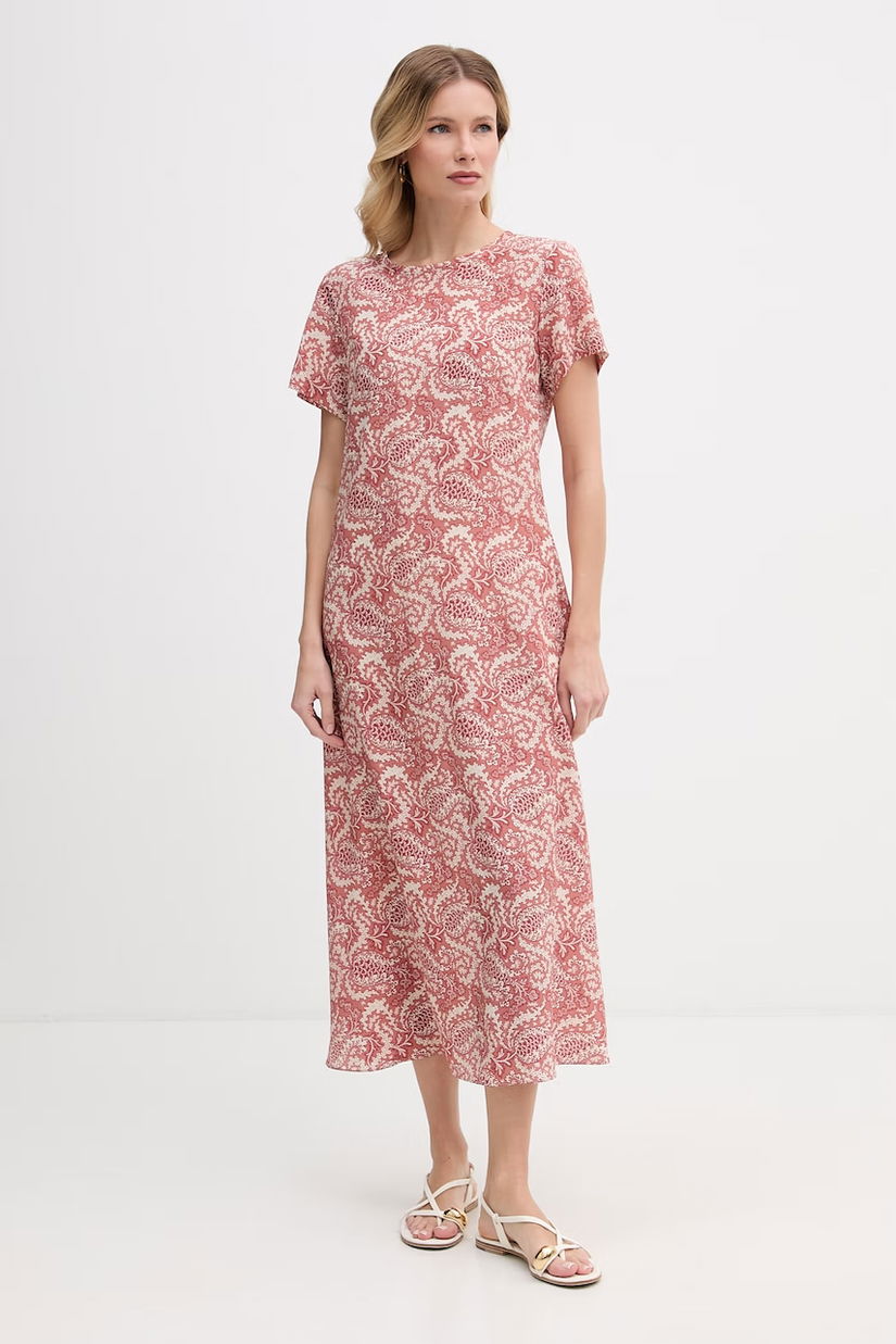 Weekend Max Mara rochie de mătase CRESPO