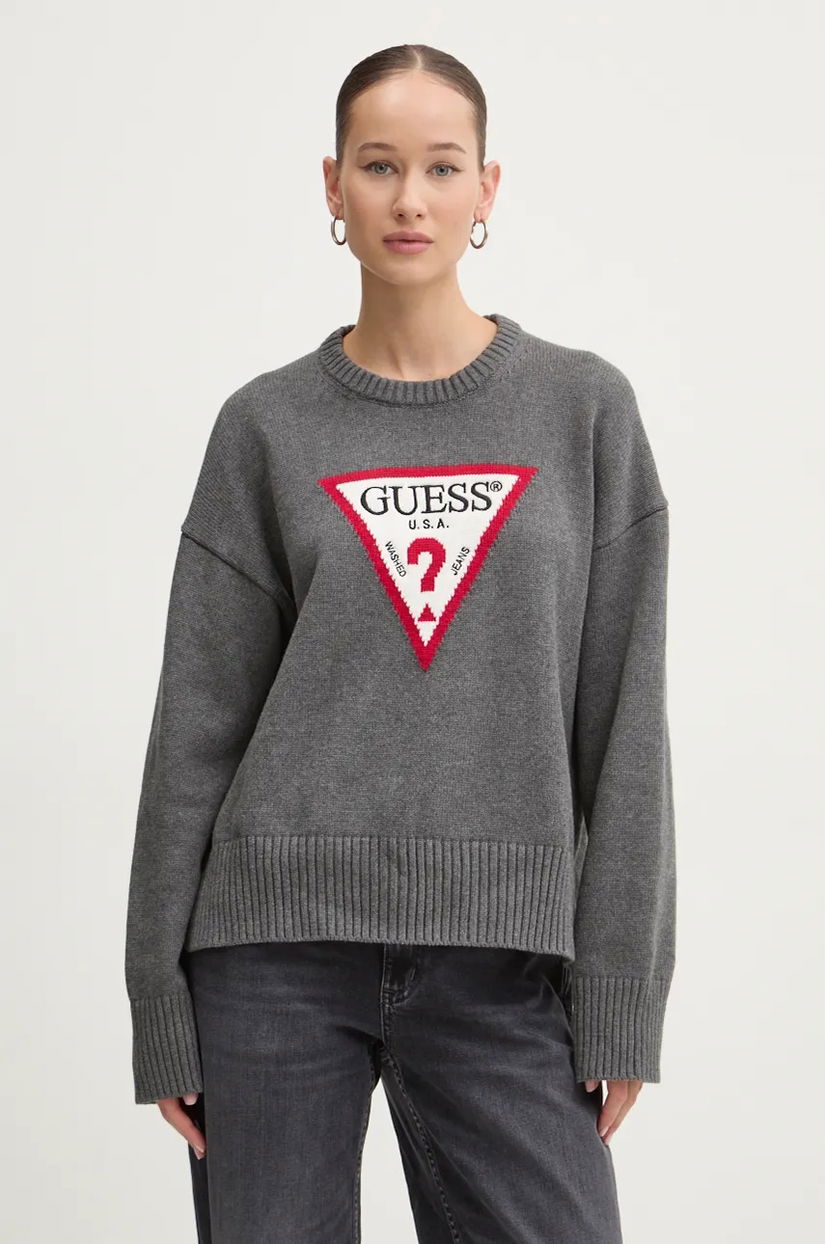 Guess Jeans pulover de bumbac