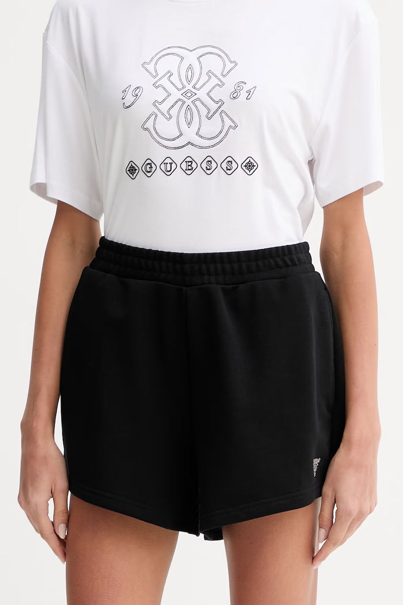 Guess pantaloni scurți de trening femeiești SILVY