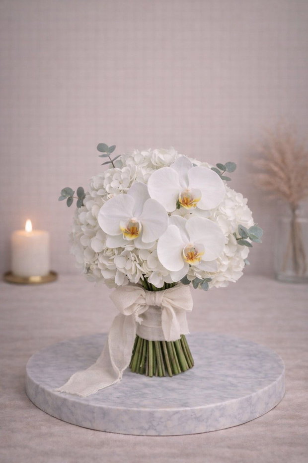 Colecția Legământ Set buchet & lumânare pentru nunta / botez