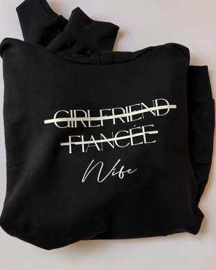 Hanorac Girlfriend-Fiancee-wife